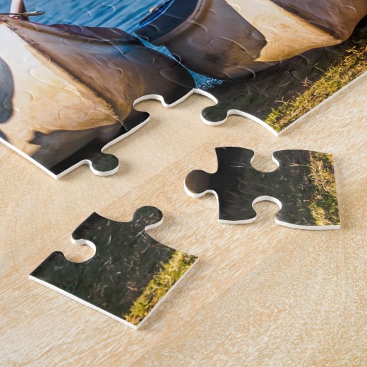 Kayaks on the River Bank Puzzle (Côté)