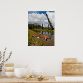Kayaks op Rest Poster (Keuken)