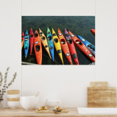 Kayaks poster (Keuken)