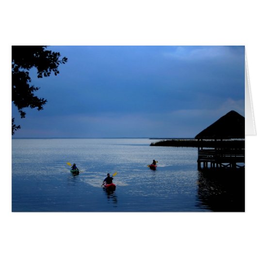 Kayaks sur le son (Devant horizontal)