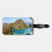 Kayangan Lake in Coron Bagagelabel (Achterkant horizontaal)
