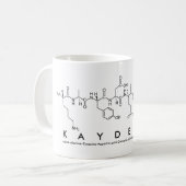 Kaydence peptide nom mug (Devant gauche)