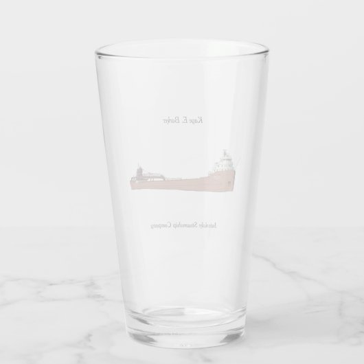 Kaye E. Barker glass Glas (Achterkant)