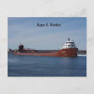 Kaye E. Barker postkaart