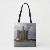 Kaye E. Barker & Ren Cen Detroit sur tout le sac f (Devant)