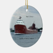 Kaye E. Barker-versiering Keramisch Ornament (Rechts)