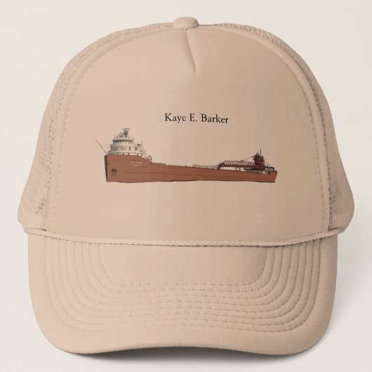 Kaye E. Barker vrachtwagenhoed Trucker Pet (Voorkant)