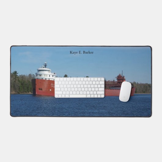 Kaye E, tapis de bureau de Barker (Clavier et souris)