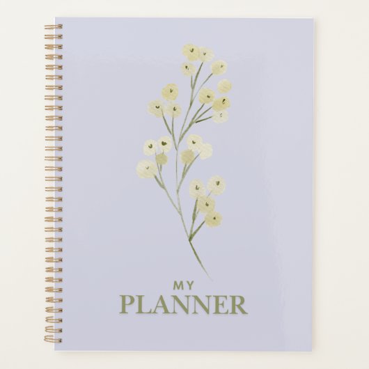 Kaye en de zomerbloemen van de Waterverf Planner (Voorkant)
