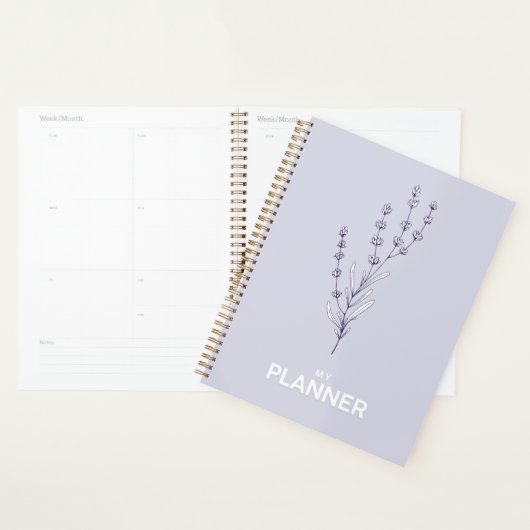 Kaye en zomerlavendel planner (Display)