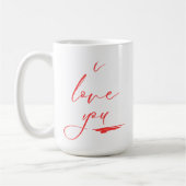 Kaye et été Je t'aime Mug (Gauche)