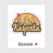 Kayenta, Arizona  Autocollant (Feuille)