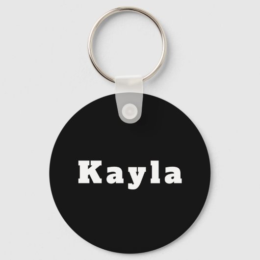 Kayla Sleutelhanger (Voorkant)