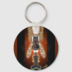 "Kayla" Steampunk Fairy Sleutelhanger