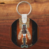 "Kayla" Steampunk Fairy Sleutelhanger (Voorkant)
