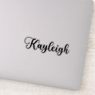 Kayleigh Naam - Handgeschreven kalligrafie Sticker