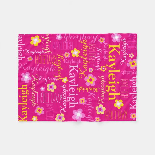 Kayleigh rose jaune filles nom florale couverture (Devant (Horizontal))