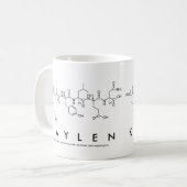 Kaylen peptide nom mug (Devant gauche)
