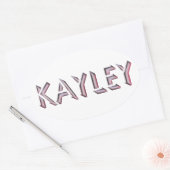 Kayley sticker naam (Envelop)
