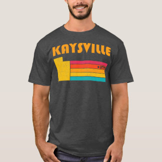 Kaysville Utah Vintage Gedecoreerd Souvenir T-shirt