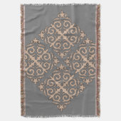 Kazachen ornament gooien dekens deken (Voorkant Verticaal)