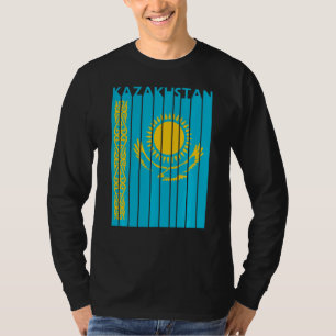 Kazachse Vakantie Kazachse vlag T-shirt