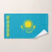 Kazachse vlag bad handdoek (Handdoek)