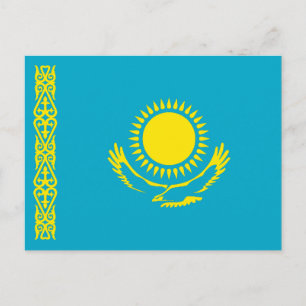 Kazachse vlag briefkaart