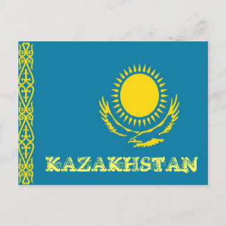 Kazachse vlag briefkaart