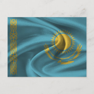 Kazachse vlag briefkaart