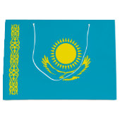 Kazachse vlag groot cadeauzakje (Voorkant)