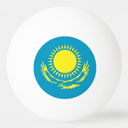 Kazachse vlag pingpongballen (Voorkant)