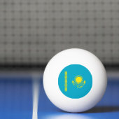 Kazachse vlag pingpongballen (Net)