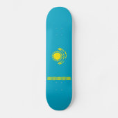 Kazachse vlag skateboard (Voorkant)
