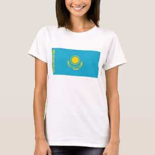 Kazachse vlag x kaart T-Shirt