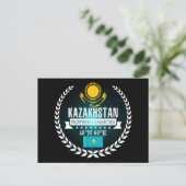 Kazachstan Briefkaart (Staand voorkant)