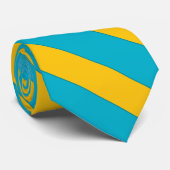 Kazachstan Flag Colors Elegant Stropdas (Opgerold)
