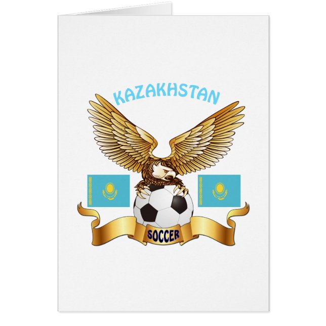 Kazachstan Football Design (Voorkant)