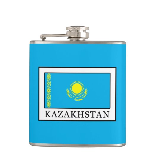 Kazachstan Heupfles (Voorkant)