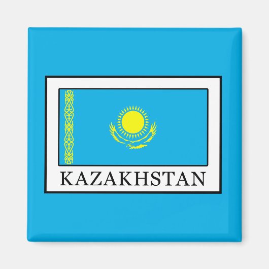 Kazachstan Magneet (Voorkant)
