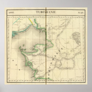 Kazachstan, Oezbekistan Poster