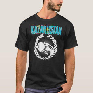 Kazachstan Ping Pong Support Kazakhstani Table T-shirt