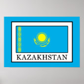 Kazachstan Poster (Voorkant)