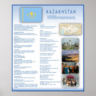 Kazachstan Poster