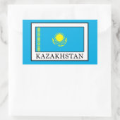 Kazachstan Rechthoekige Sticker (Tas)