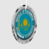 Kazachstan Round Emblem Ornament (voorkant)