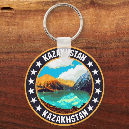 Kazachstan Sleutelhanger (Achterkant)