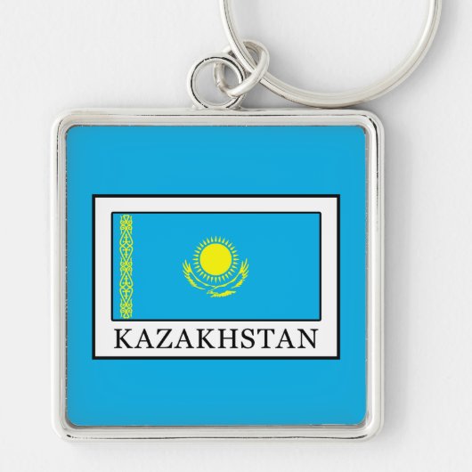 Kazachstan Sleutelhanger (Voorkant)