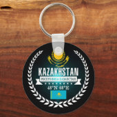 Kazachstan Sleutelhanger (Voorkant)