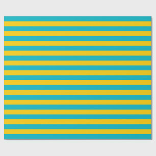 Kazachstan vlag strepen Italië symbool lijnen patr Cadeaupapier